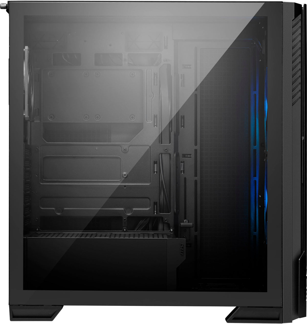 MSI - MPG Velox 300R Airflow PZ ATX Mid-Tower PC Case - Black