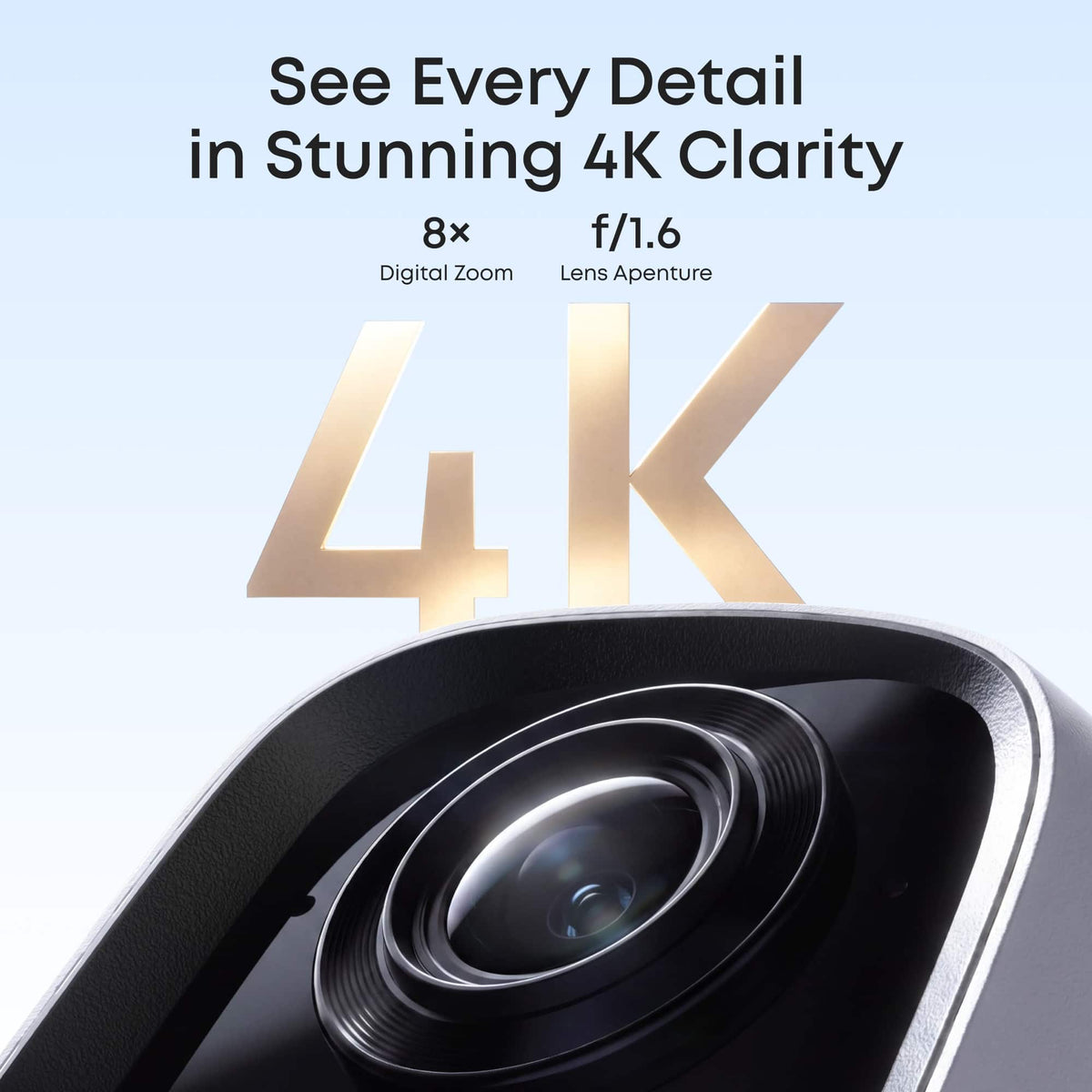 eufy - eufyCam C37 3-Cam Kit with HomeBase Mini, 4K Solar Security Cameras, 360 PTZ AI Tracking, No Monthly Fee - White