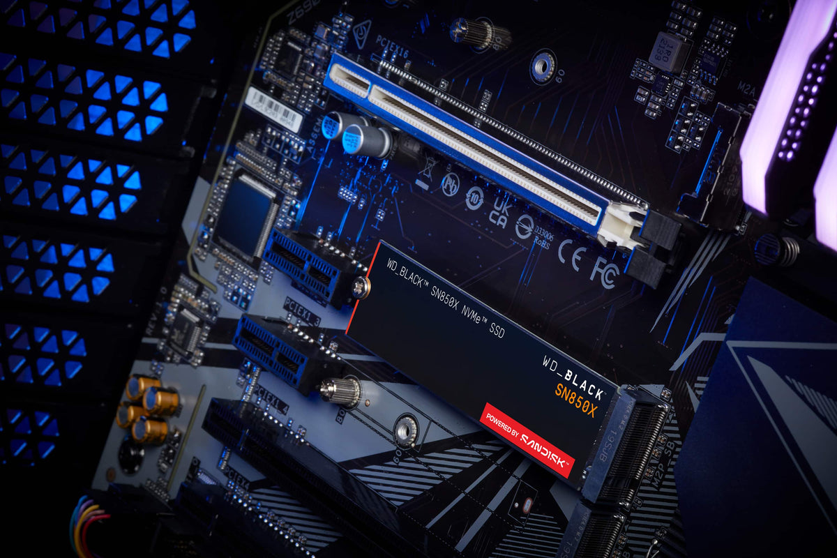 WD - BLACK SN850X 2TB Internal SSD PCIe Gen 4 x4 NVMe