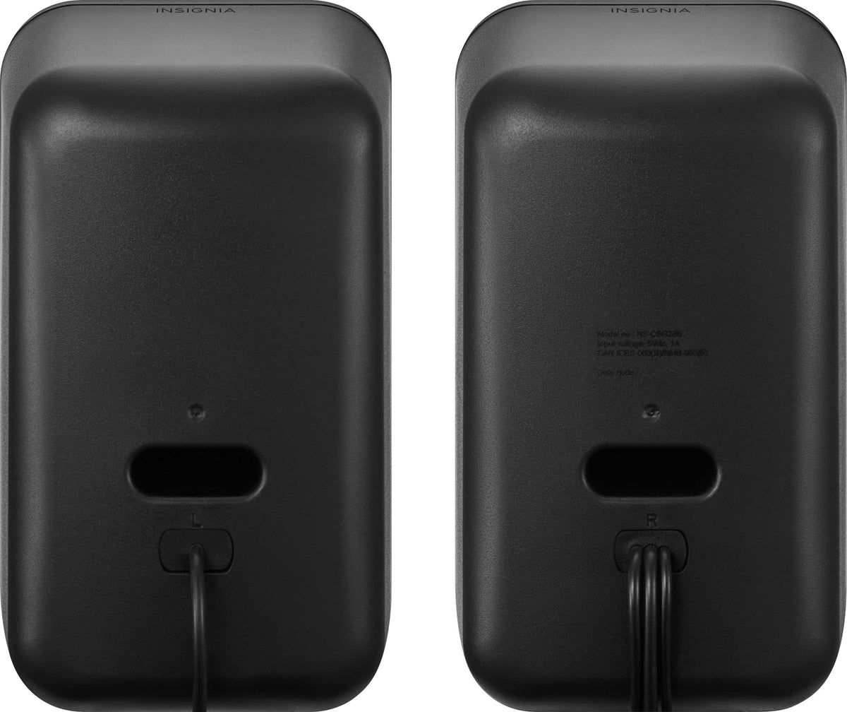 Insignia™ - 2.0 Computer Speakers (2-Piece) - Black