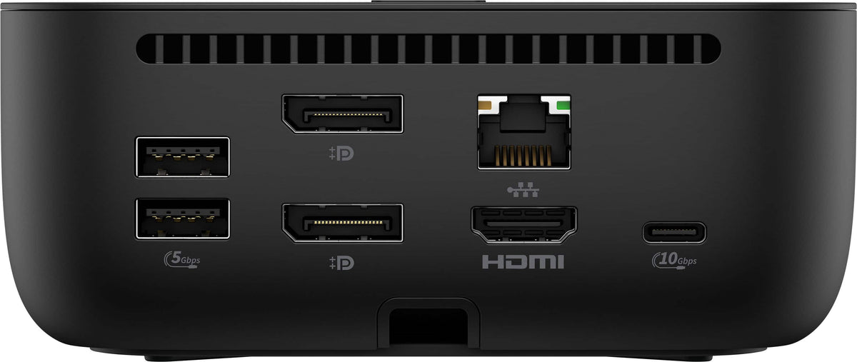 HP - G6 USC-C 100W Docking Station - Black