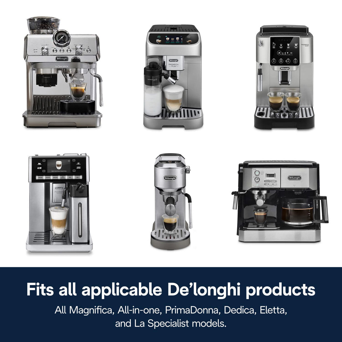 De'Longhi - Coffee Maker Water Filter - White