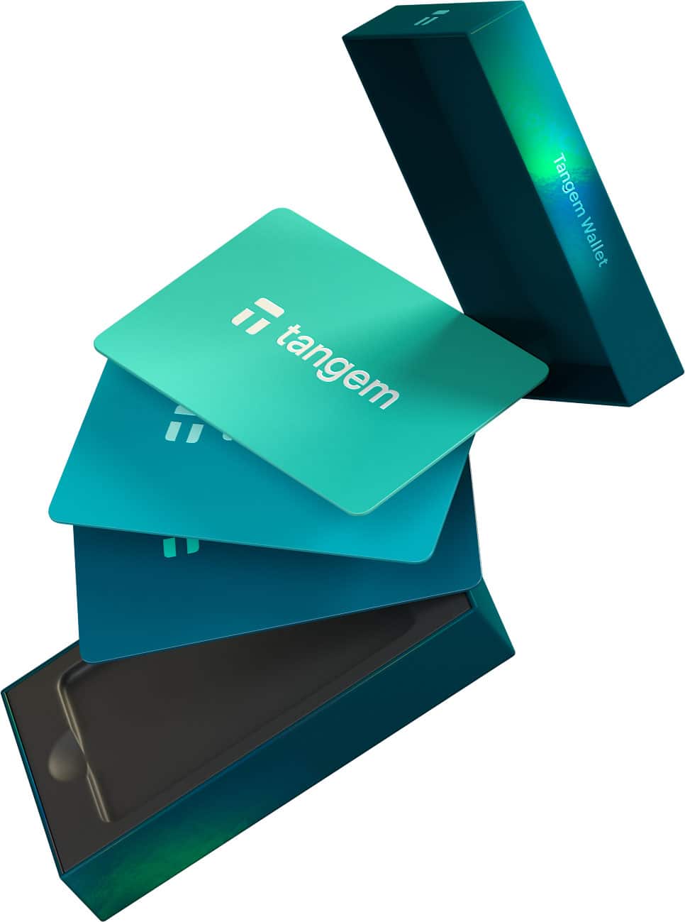 Tangem - Wallet Electra Sea - 3 pack - Green
