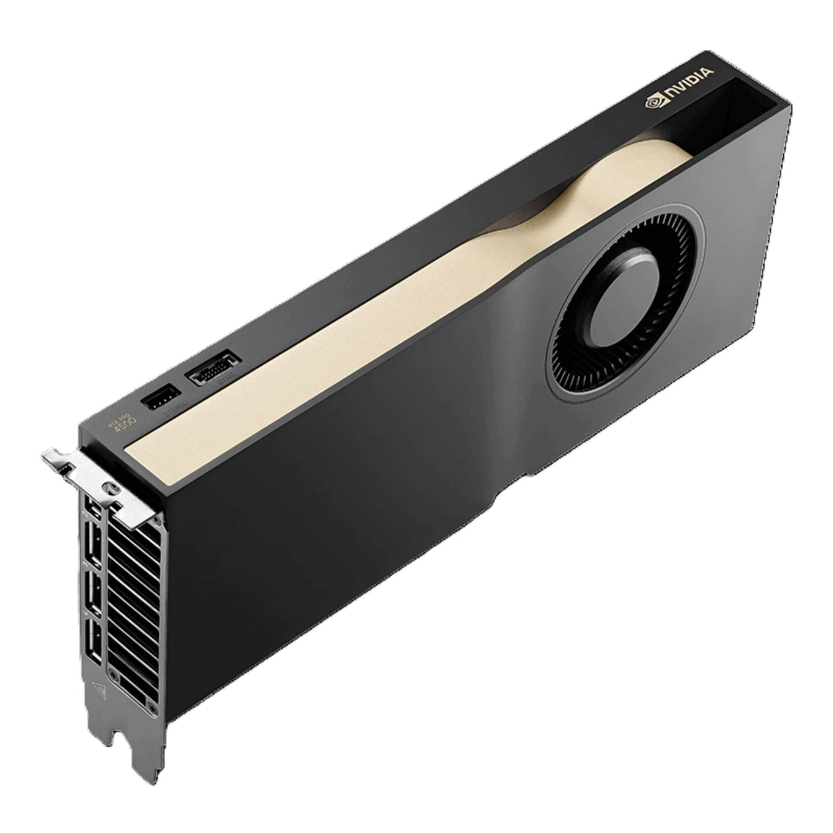 PNY - NVIDIA RTX PRO 4500 Blackwell Architecture 32GB GDDR7 PCI Express 5.0 Workstation Edition Graphics Card - Black