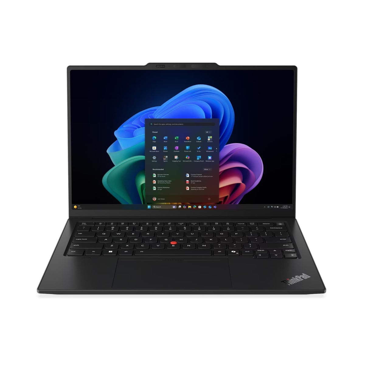 Lenovo - ThinkPad X1 Carbon G14 14" Copilot+ PC - Latest Model - Intel Ultra7 with 32GB Memory - 512GB SSD - Black
