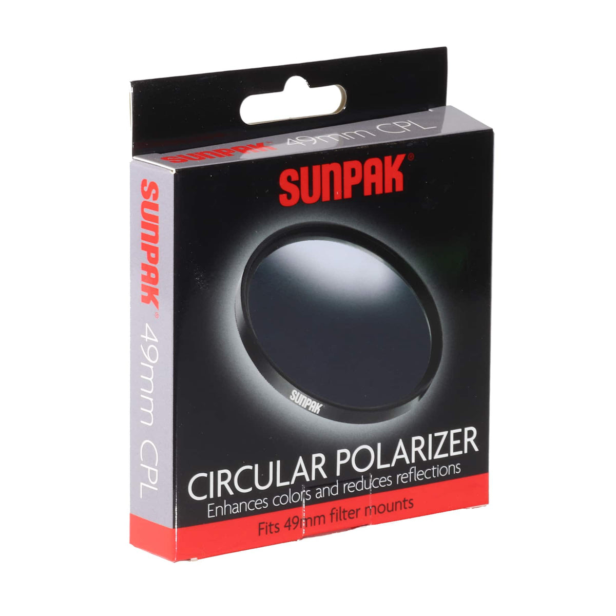 Sunpak - Circle 49mm Polarizer Lens Filter