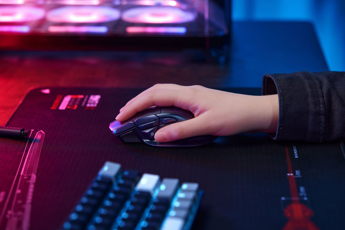 CORSAIR - NIGHTSWORD v2 WIRELESS SD Stream Deck Gaming Mouse - Wireless - Black