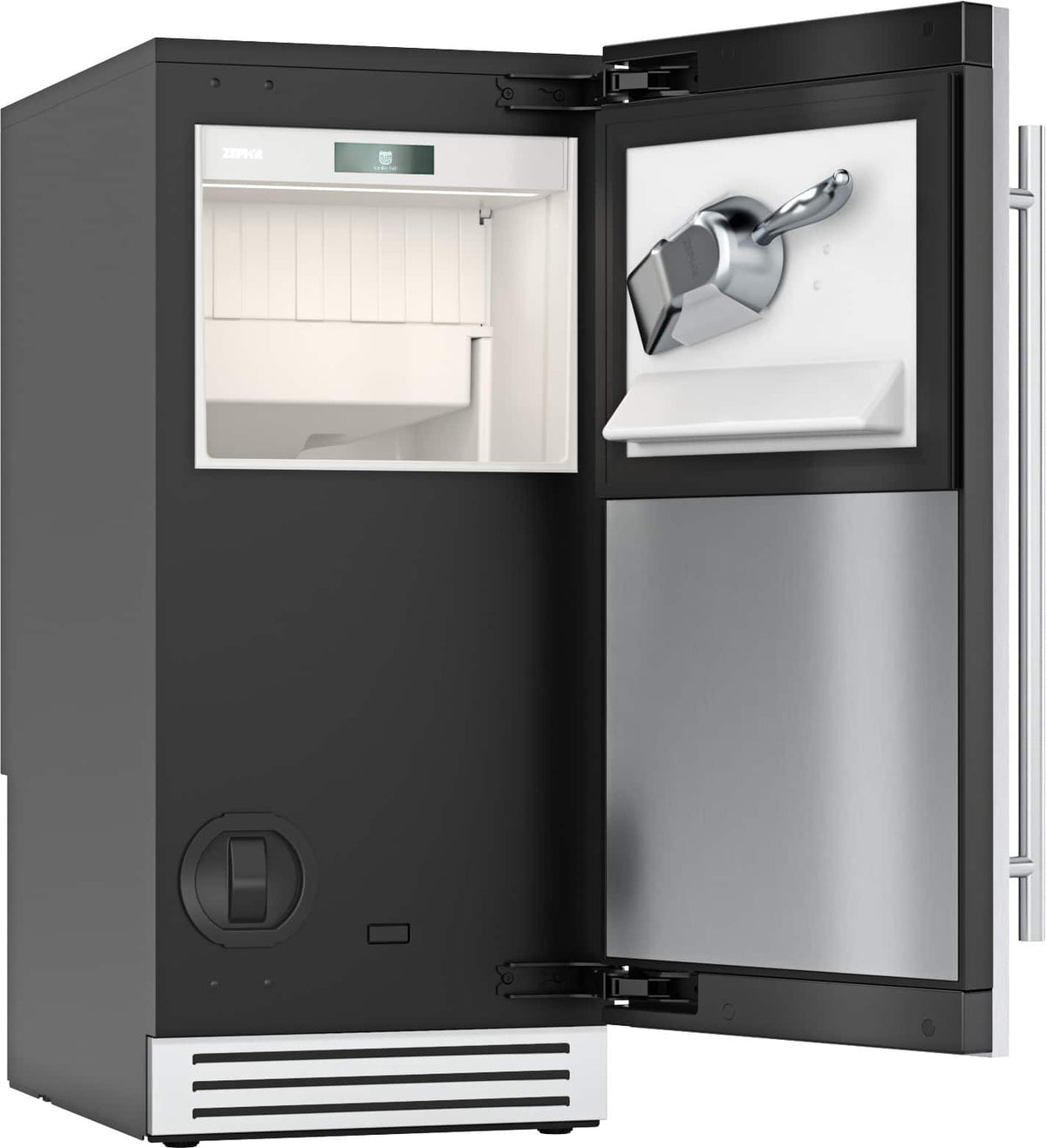 Zephyr - Presrv 15 in. Overlay Panel Kit for PRCG15P0AP Ice Machine - Stainless Steel