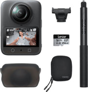 DJI - Osmo 360 Get Set Combo Action Camera - Black