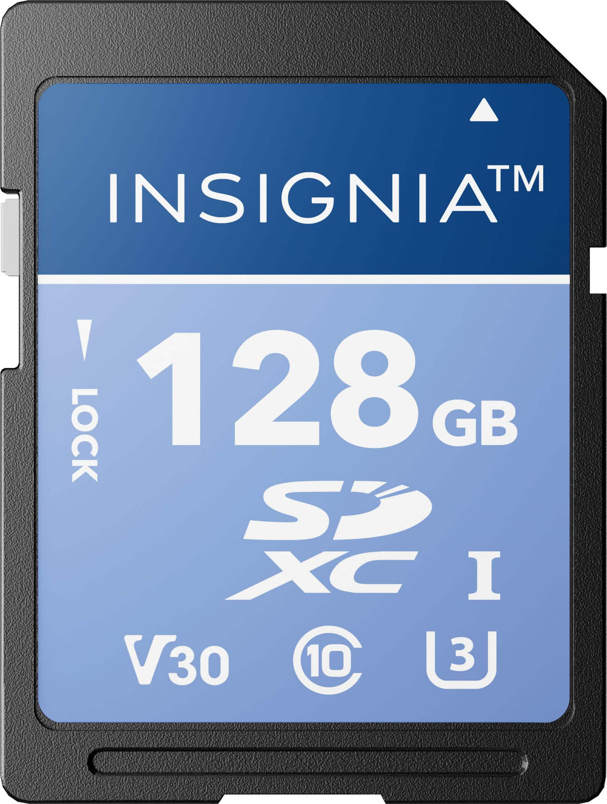 Insignia™ - 128GB SDXC UHS-I Memory Card, Read Speed Up to 200MB/s