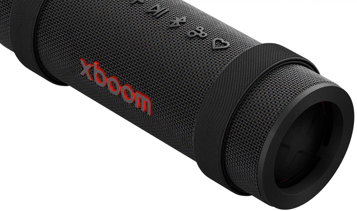 LG - xboom Grab Portable Bluetooth Speaker - Black
