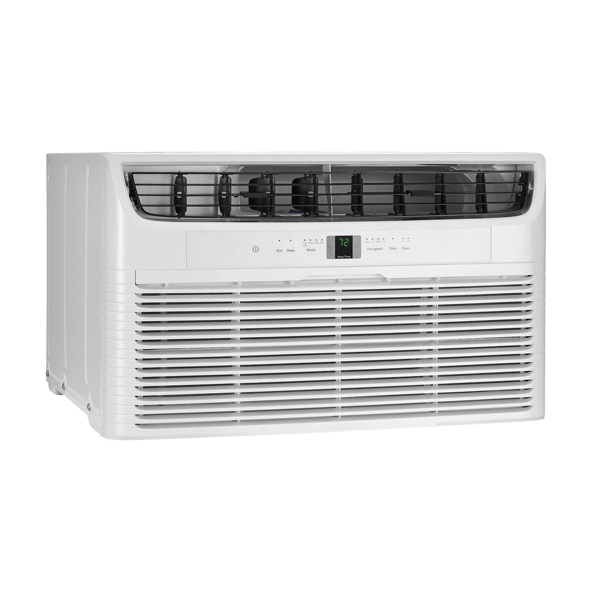 Frigidaire - 230V 14,000 BTU 700 Sq. Ft. In Wall Air Conditioner with 10,600 BTU Supplemental Heat - White