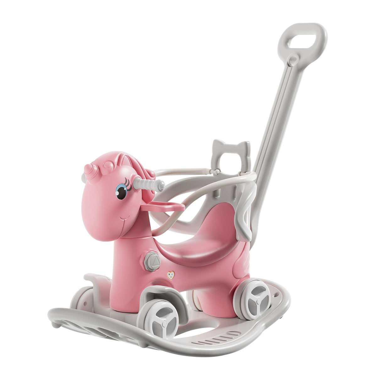 Caballito balancín de unicornio para niños pequeños