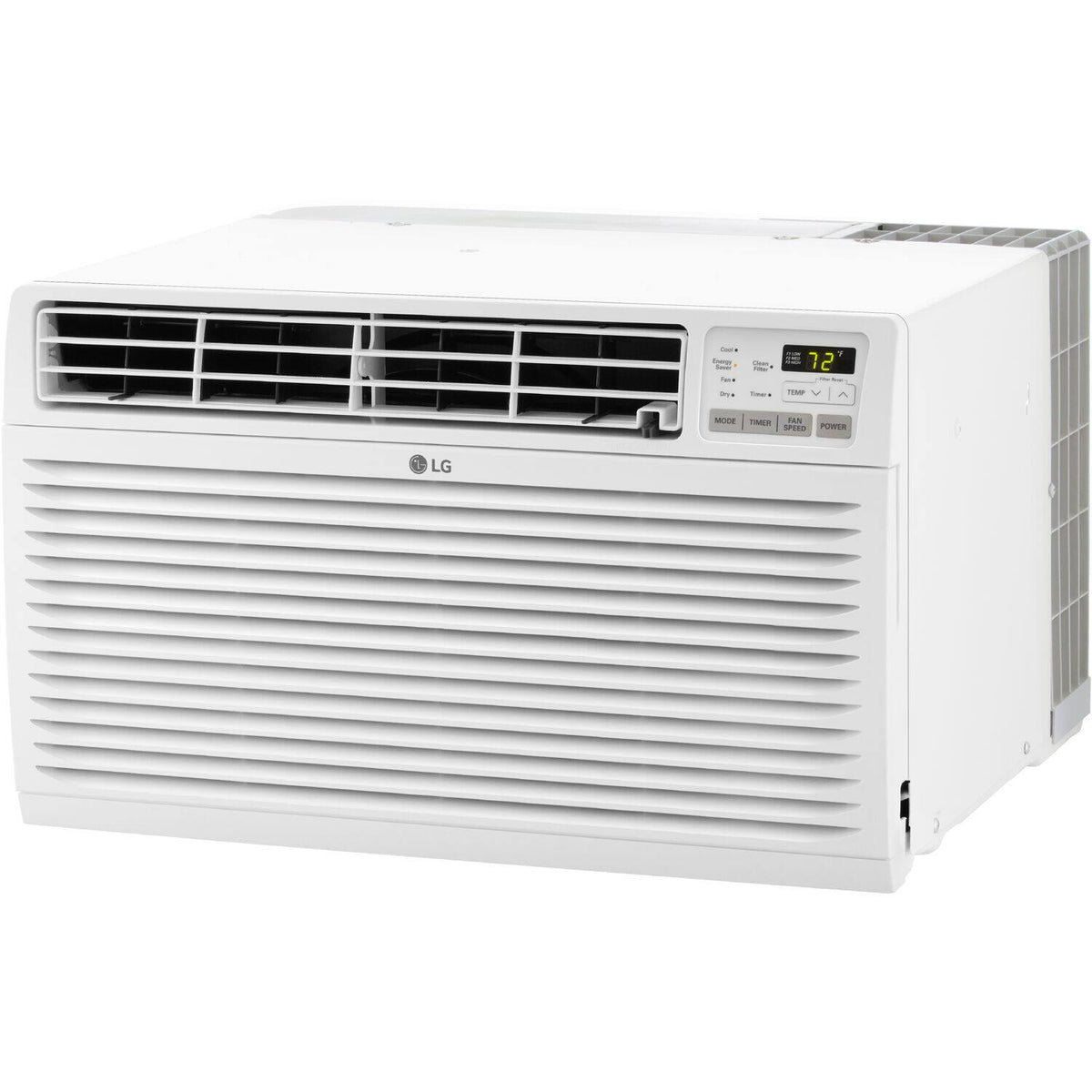 LG - 440 Sq. Ft. 9,500/9,800 BTU 230V Through-the-Wall Air Conditioner - White