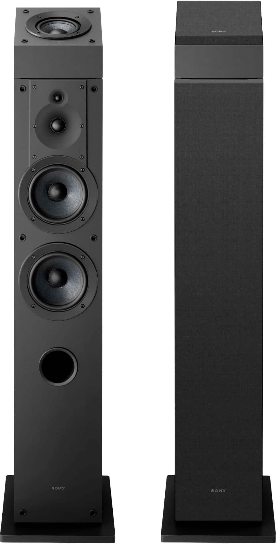 Sony - CS Speakers - Dolby Atmos enabled upfiring height Speakers (2025) pair - Black