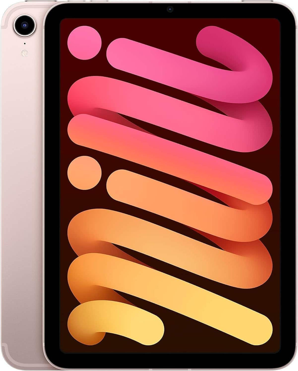 Apple - Certified Refurbished 8.3-Inch iPad mini (6th Generation) Wi-Fi + Cellular - 256GB - (Unlocked) - Pink