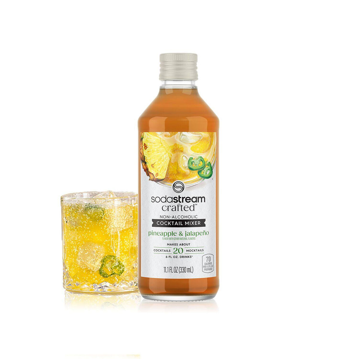 SodaStream - Crafted Mixers  Pineapple Jalapeno Drink Mix 3-Pack