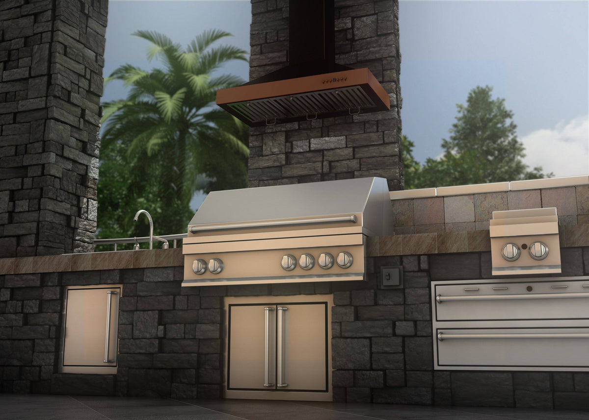 ZLINE - 30 inches - Externally Vented - Wall Range Hood - Oil-Rubbed Bronze