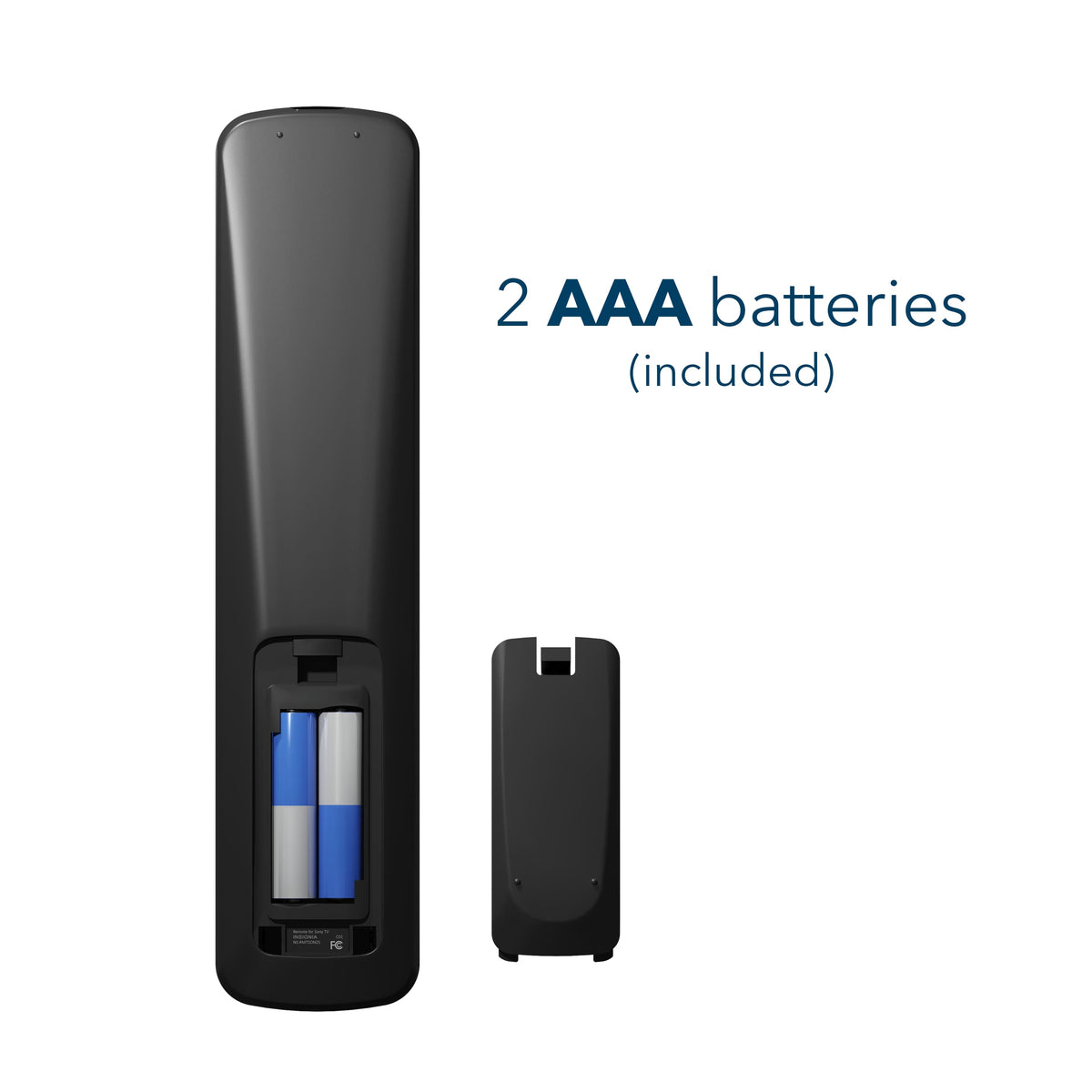 Insignia™ - Replacement Remote for Sony TVs - Black