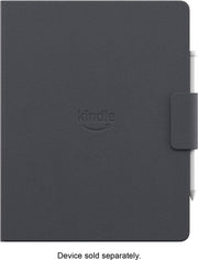 Amazon - Kindle Scribe Executive Folio Cover with Magnetic Attach, Sleek Protective Case - Premium Leather - Graphite