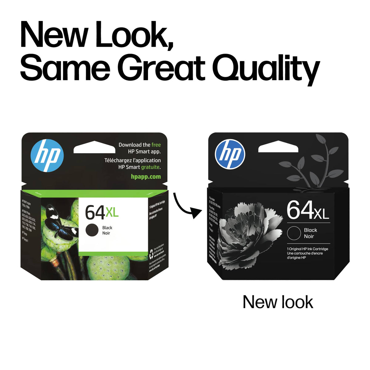 HP - 64XL High-Yield Ink Cartridge - Black