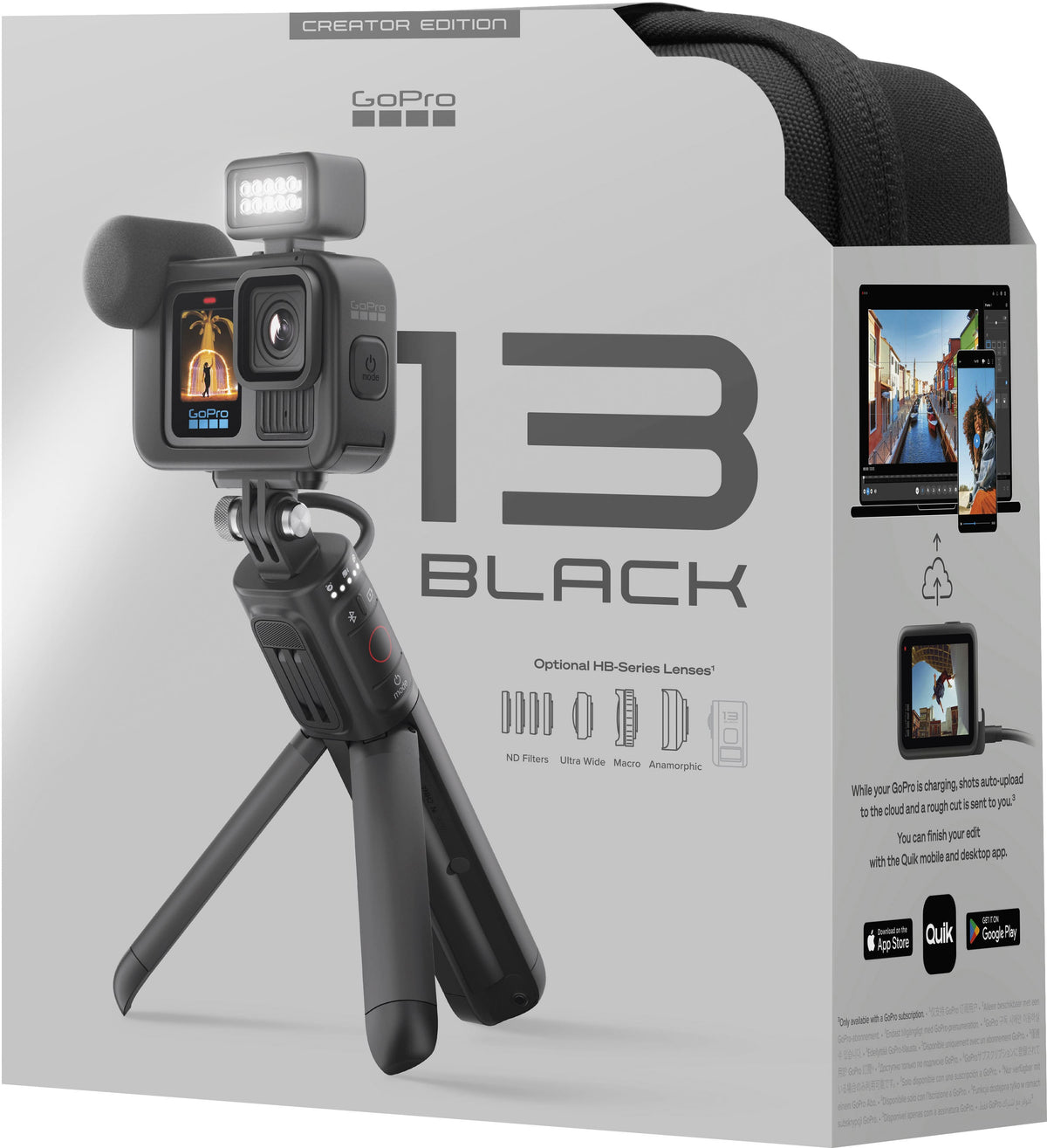 GoPro - HERO13 Black Creator Edition Action Camera - Black