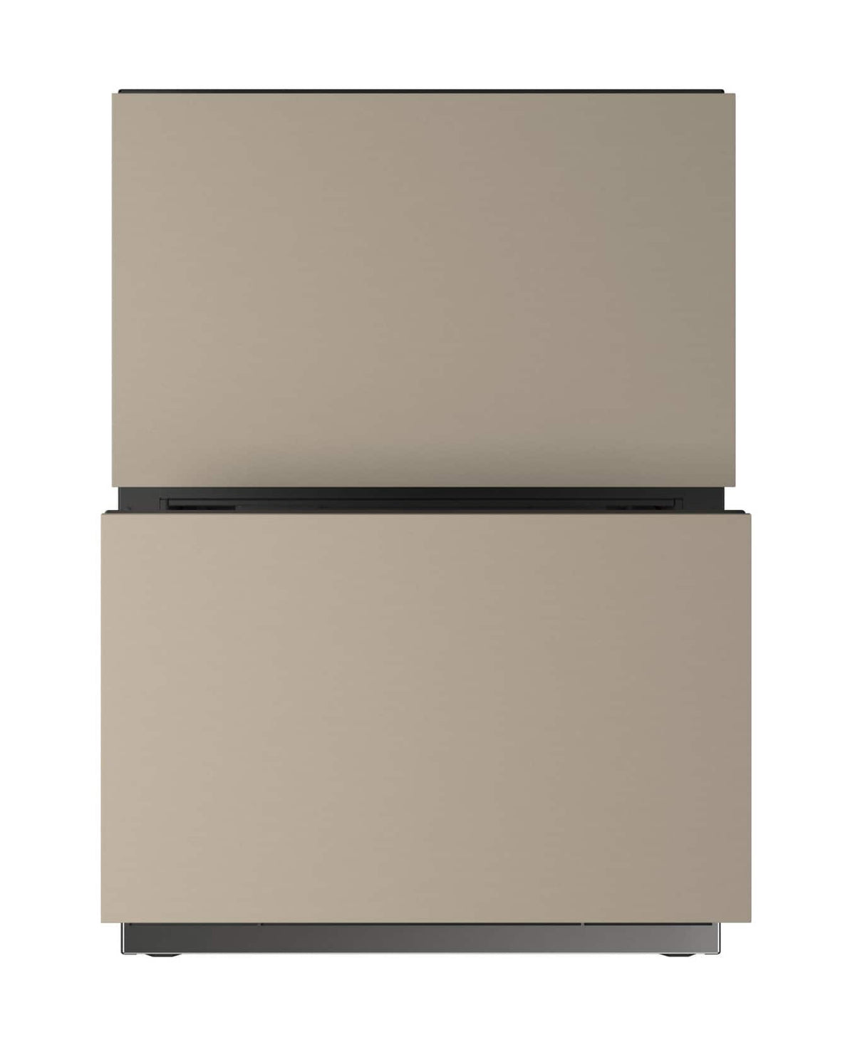 U-Line - 24"W. 5.1 Cu.Ft. Built-In Panel Ready Compact Refrigerated Drawers - Custom Panel Ready