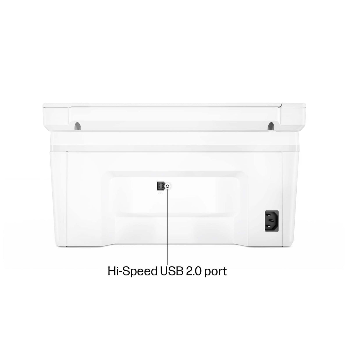 HP - LaserJet M140w Wireless AI-Enabled Black and White Laser Printer - White