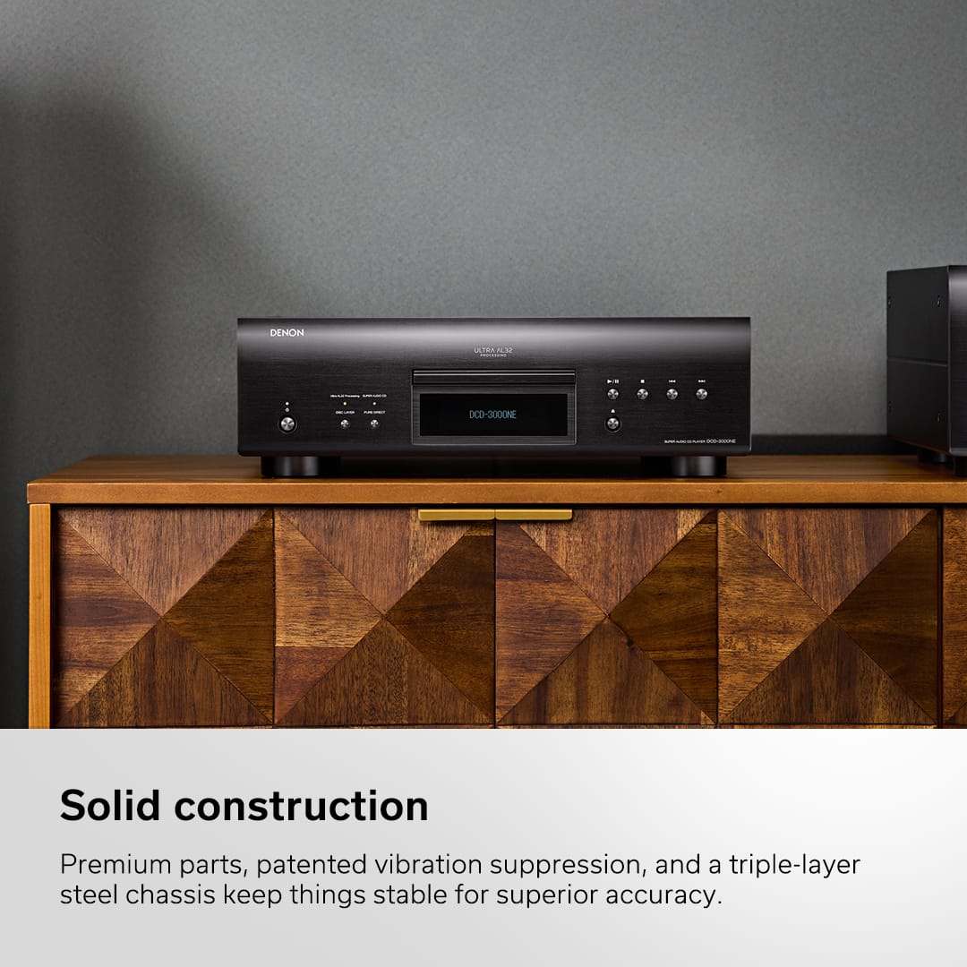 Denon - DCD-3000NE CD Player - Silver