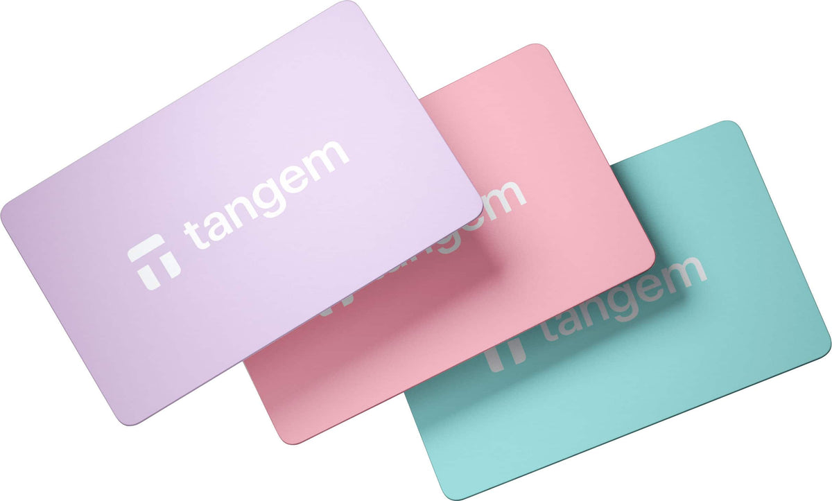 Tangem - Wallet Blush Sky - 3 pack - Multicolor