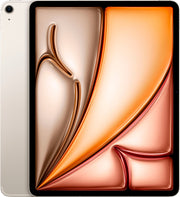 Apple - 13-inch iPad Air M3 chip Built for Apple Intelligence Wi-Fi + Cellular 1TB - Starlight (Verizon)