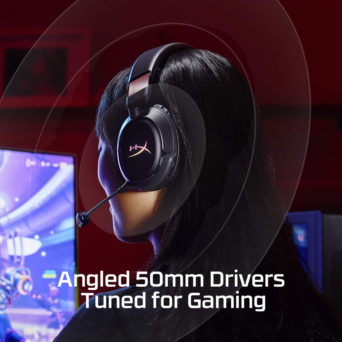 HyperX - Cloud Flight 2 Wireless Gaming Headset for PC, PS5, PS4, Nintendo Switch, Mac, Mobile, and Bluetooth - White