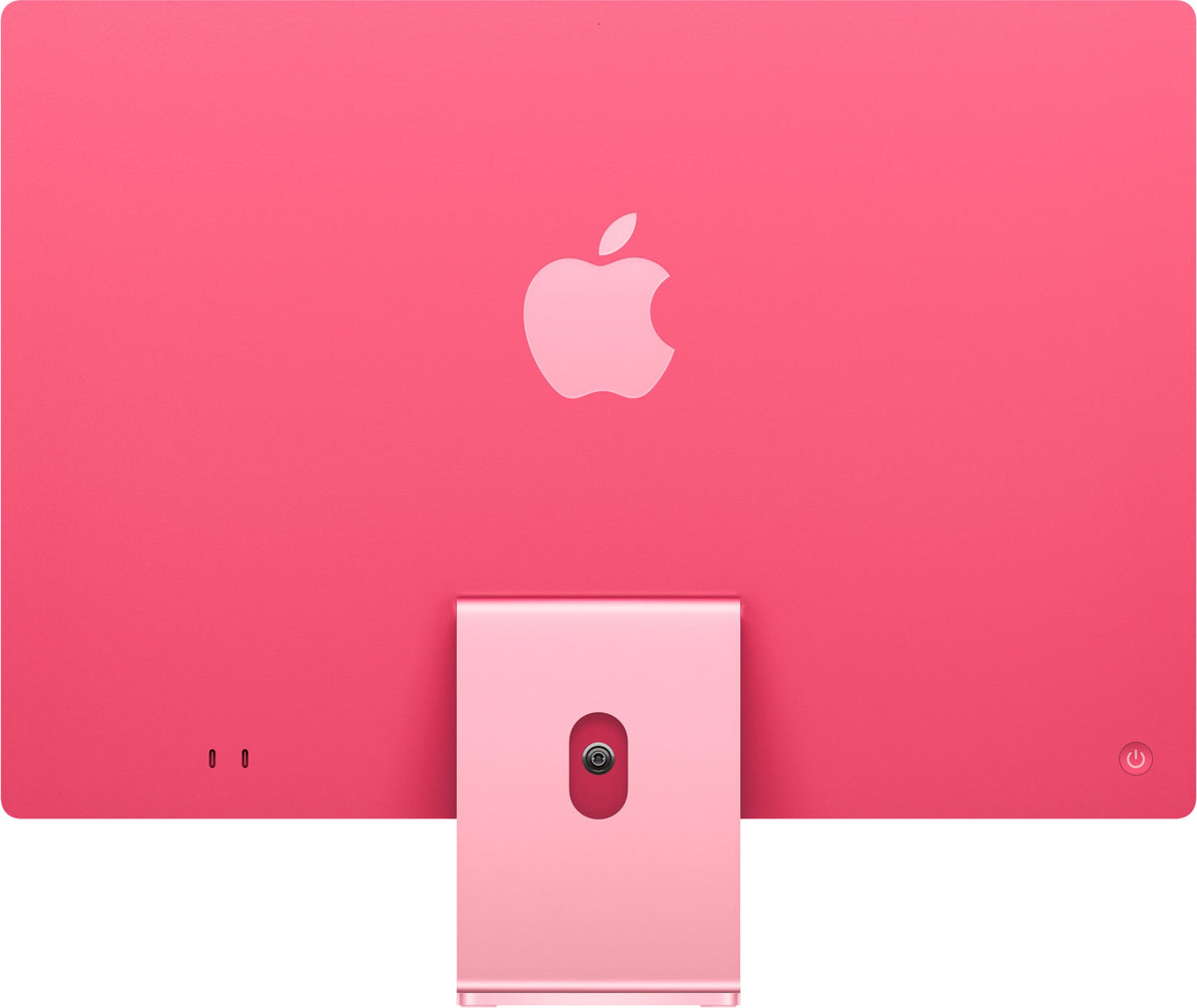 Apple - iMac 24-inch All-in-One - M4 chip - Built for Apple Intelligence - 8 Core CPU - 8 Core GPU - 16GB Memory - 256GB SSD - Pink