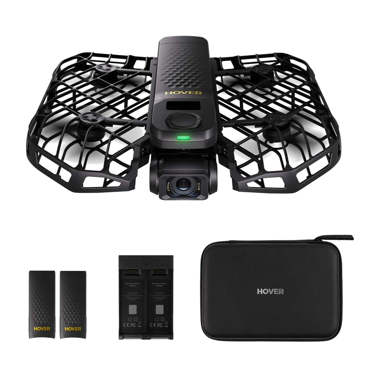 HOVERAir - X1 PROMAX Retail Combo - Black