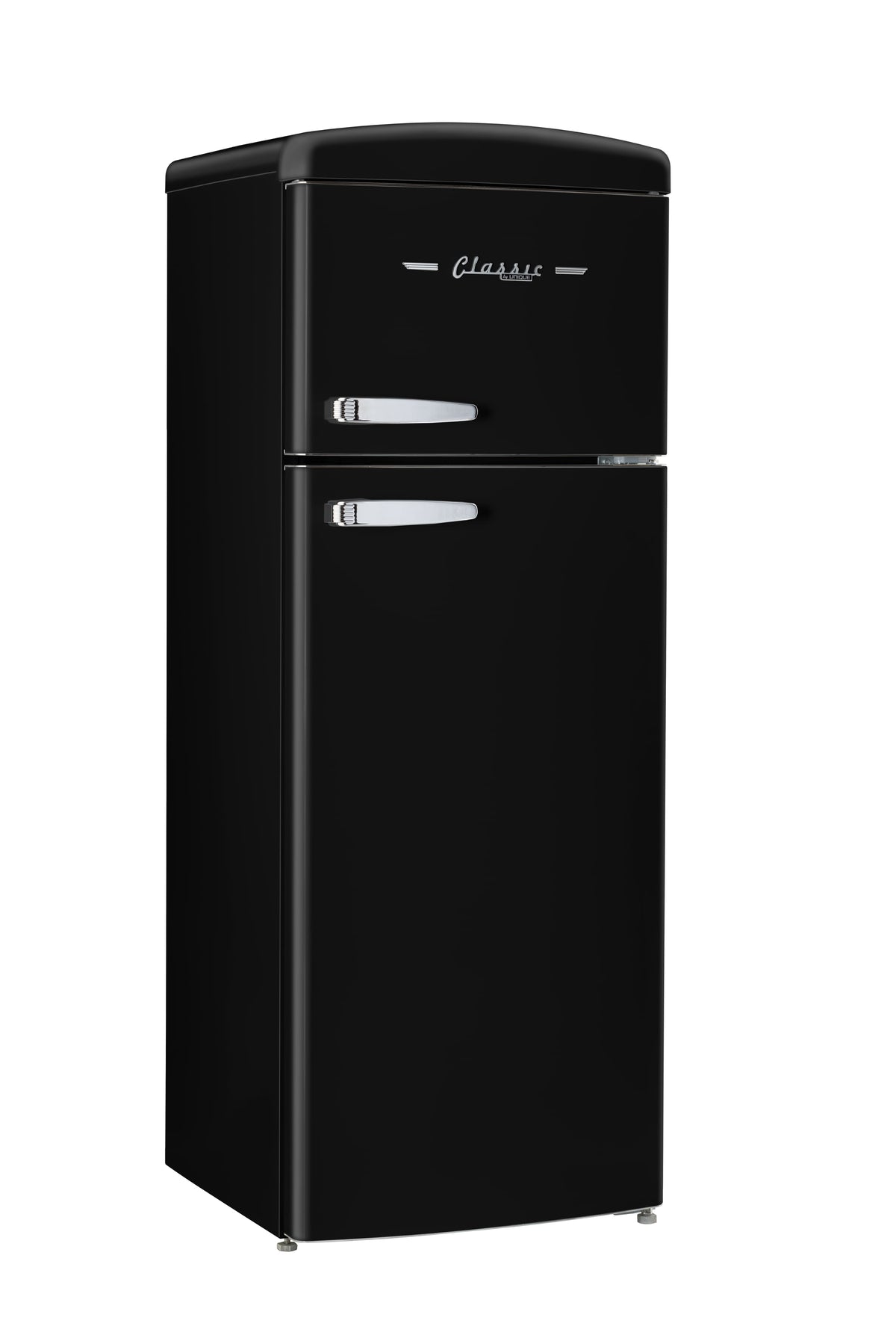 Unique Appliances - 21 in. Wide Classic Retro 7.5cu.ft Compact Top Freezer Refrigerator - Matte Black