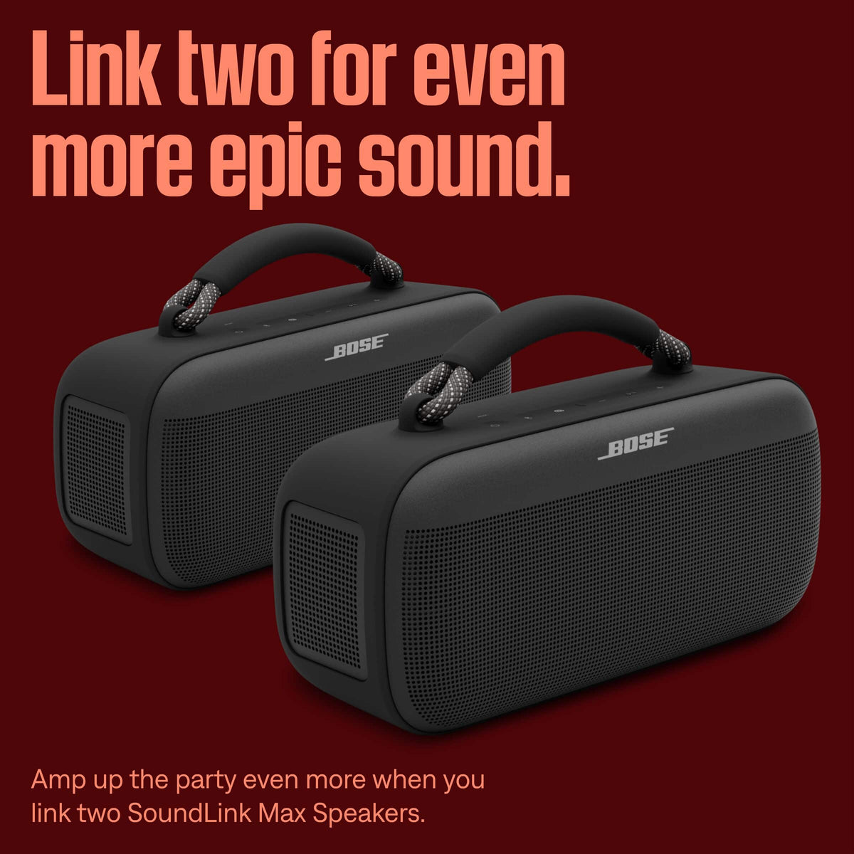 Bose - SoundLink Max Portable Bluetooth Speaker - Black