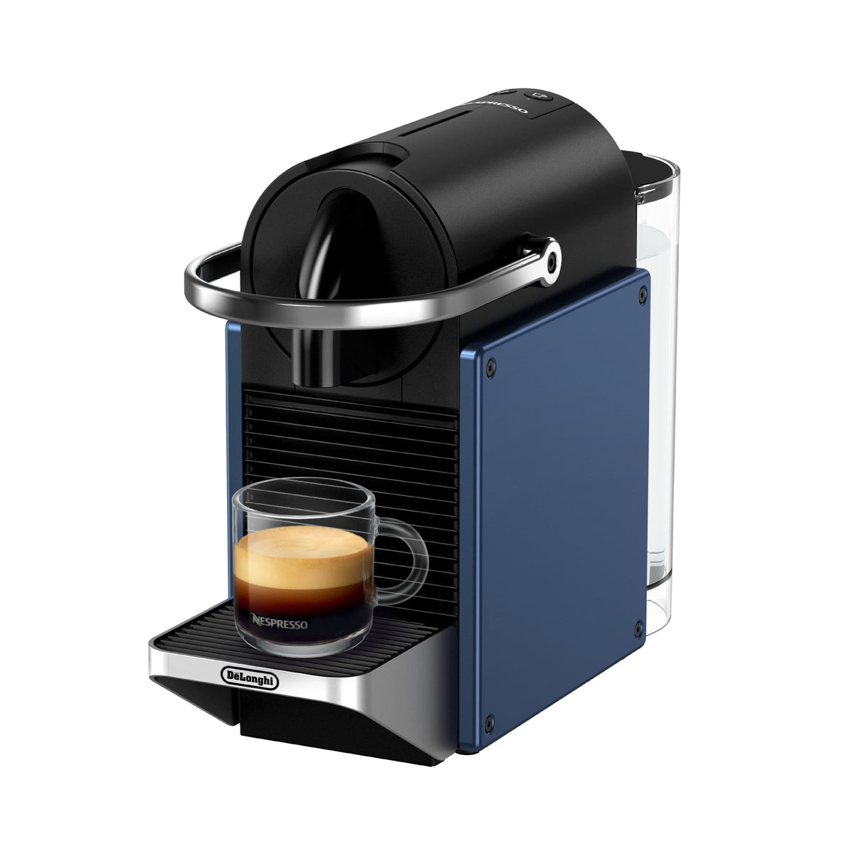 De'Longhi - Nespresso Pixie Single Serve Espresso Machine, 19-Bar - Dark Blue