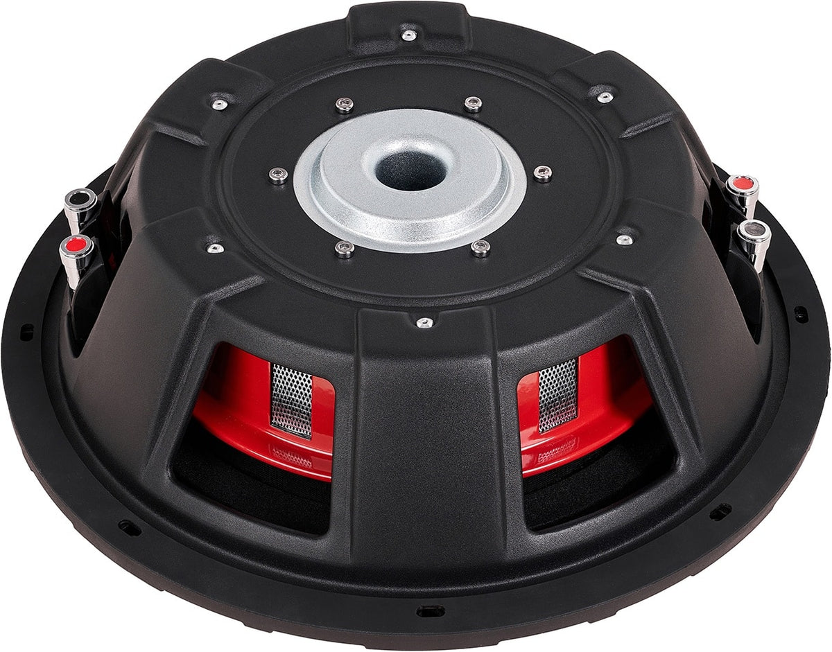 MB Quart - Discus 12" 600W Dual-Voice Subwoofer - Red