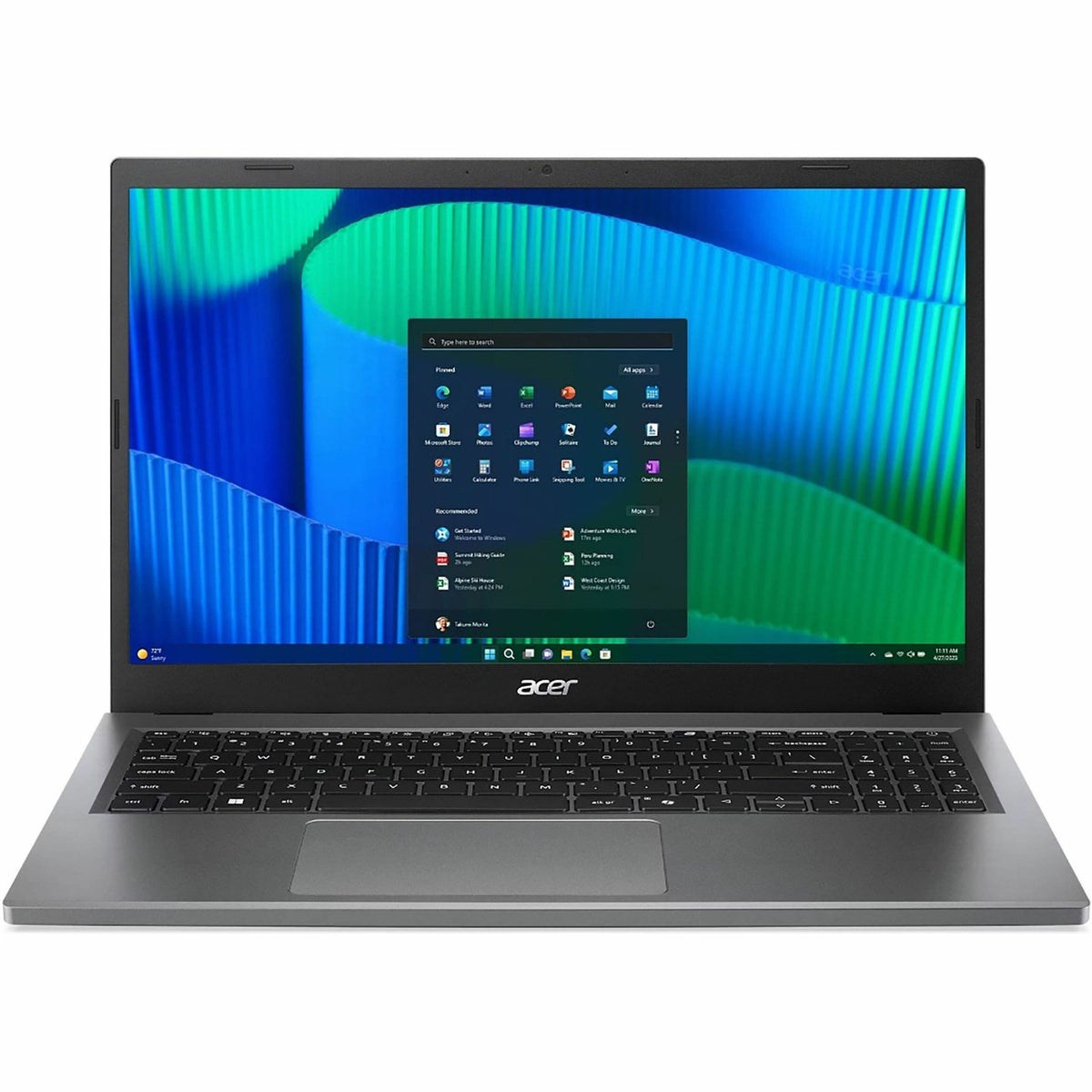 Acer - Extensa 15 215-24 15.6" IPS LCD 1920 x 1080 (Full HD) Laptop - AMD Ryzen 3 7320U 2022 with 8GB Memory - 256 GB SSD - Iron, Other