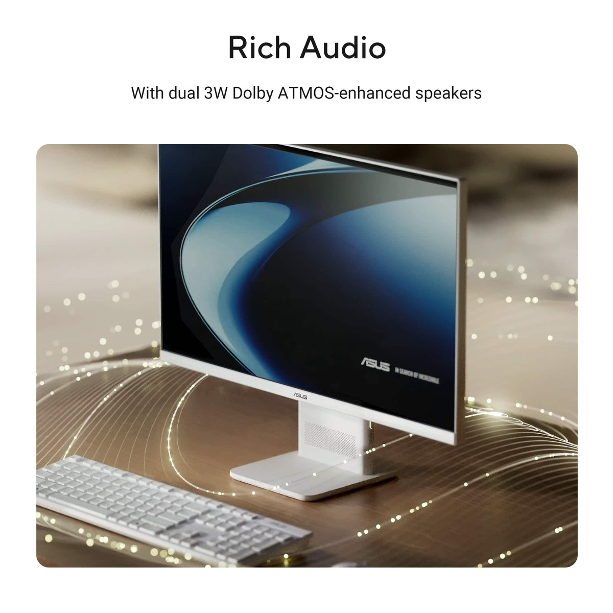 ASUS - VM471 27" Full HD Touch-Screen All-in-One - Copilot+ PC - Snapdragon X - 16GB RAM - 1TB SSD - White