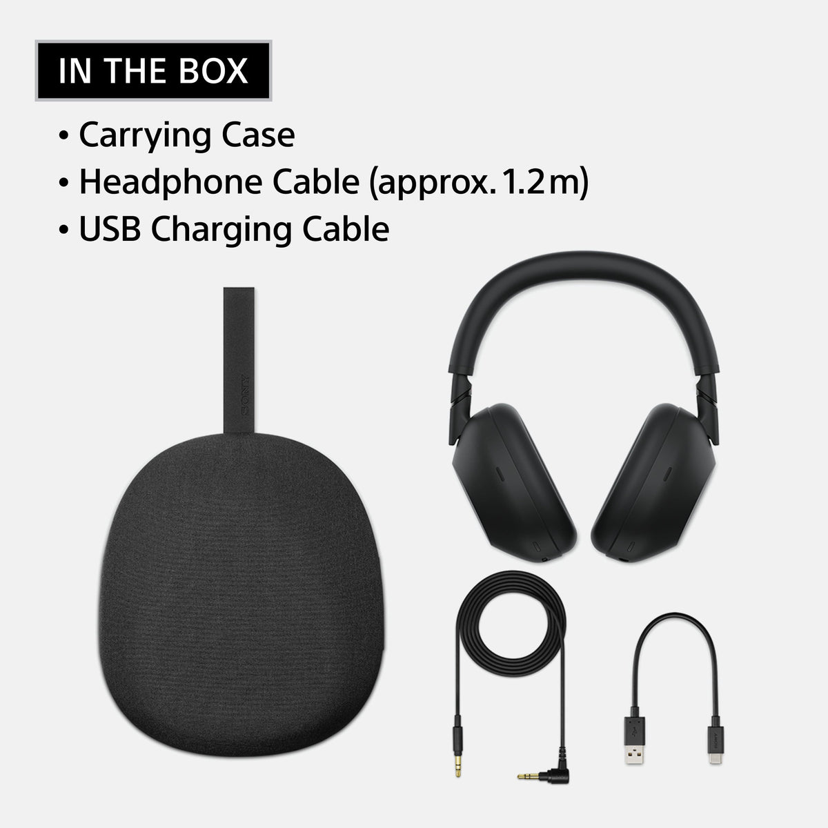Sony - WH-1000XM6- Best Wireless Noise Cancelling Headphones - Midnight Blue