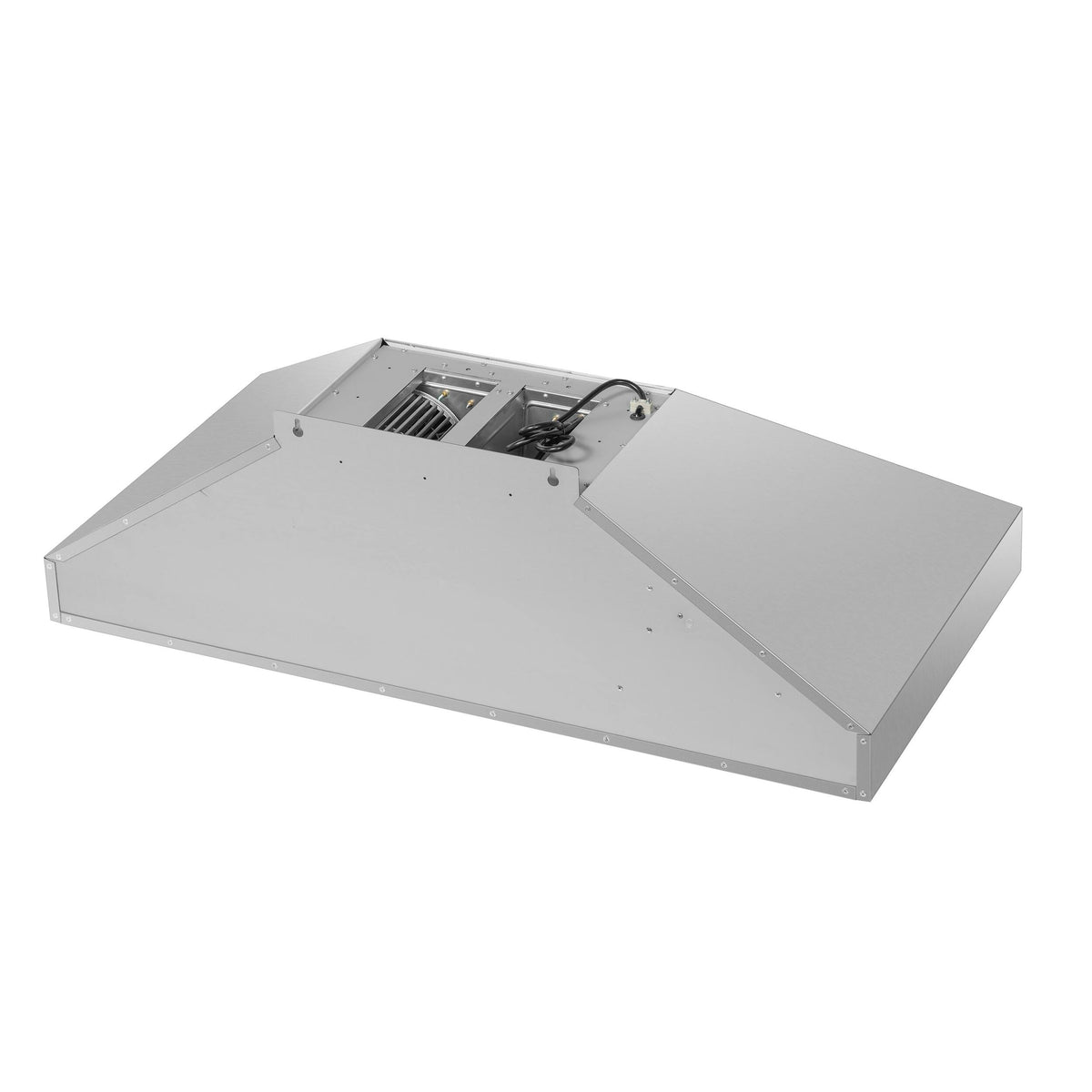 Forno Appliances - 48 inches - Externally Vented & Recirculating - Wall Range Hood - Silver