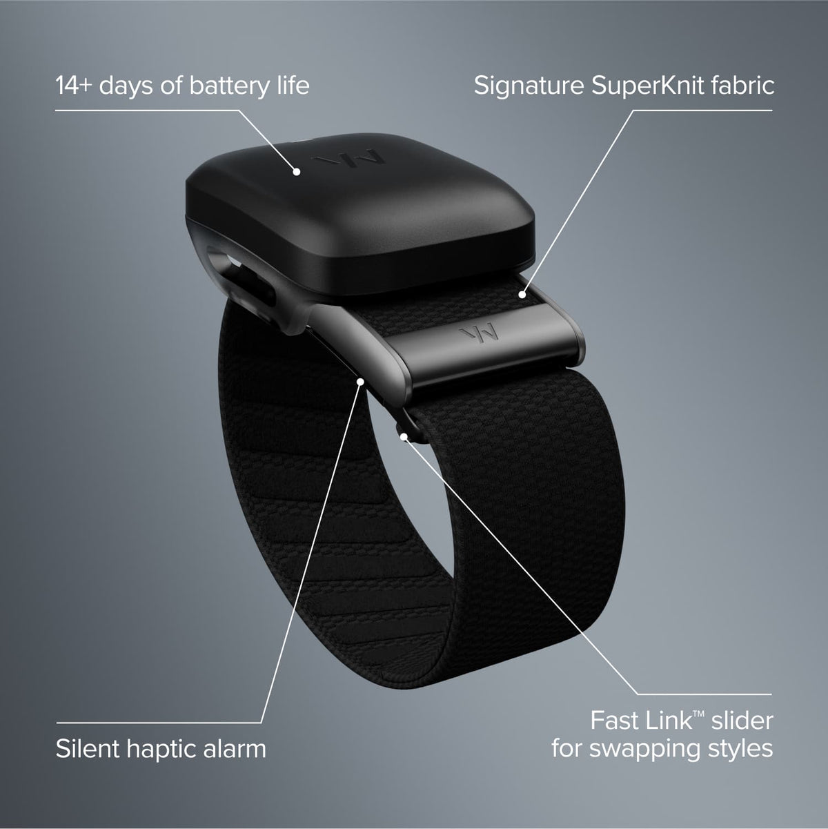 WHOOP - 5.0 Peak - Health and Fitness Tracker - 12-Month Membership - Obsidian - (2025)