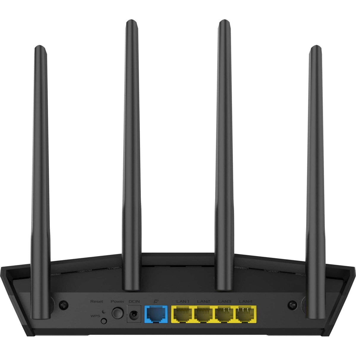 ASUS - AX1800 Dual Band Wi-Fi 6 Router - Black