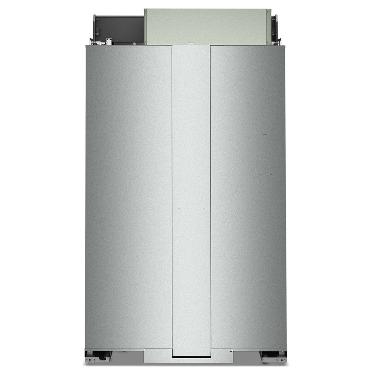 KitchenAid - 48 in. Wide 30 cu. ft. Built-In Side-by-Side Refrigerator with Platinum Interior - Juniper