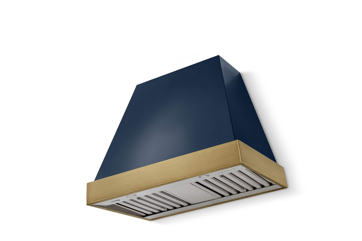 AGA - 36 inches - Externally Vented - Wall Range Hood - Indigo