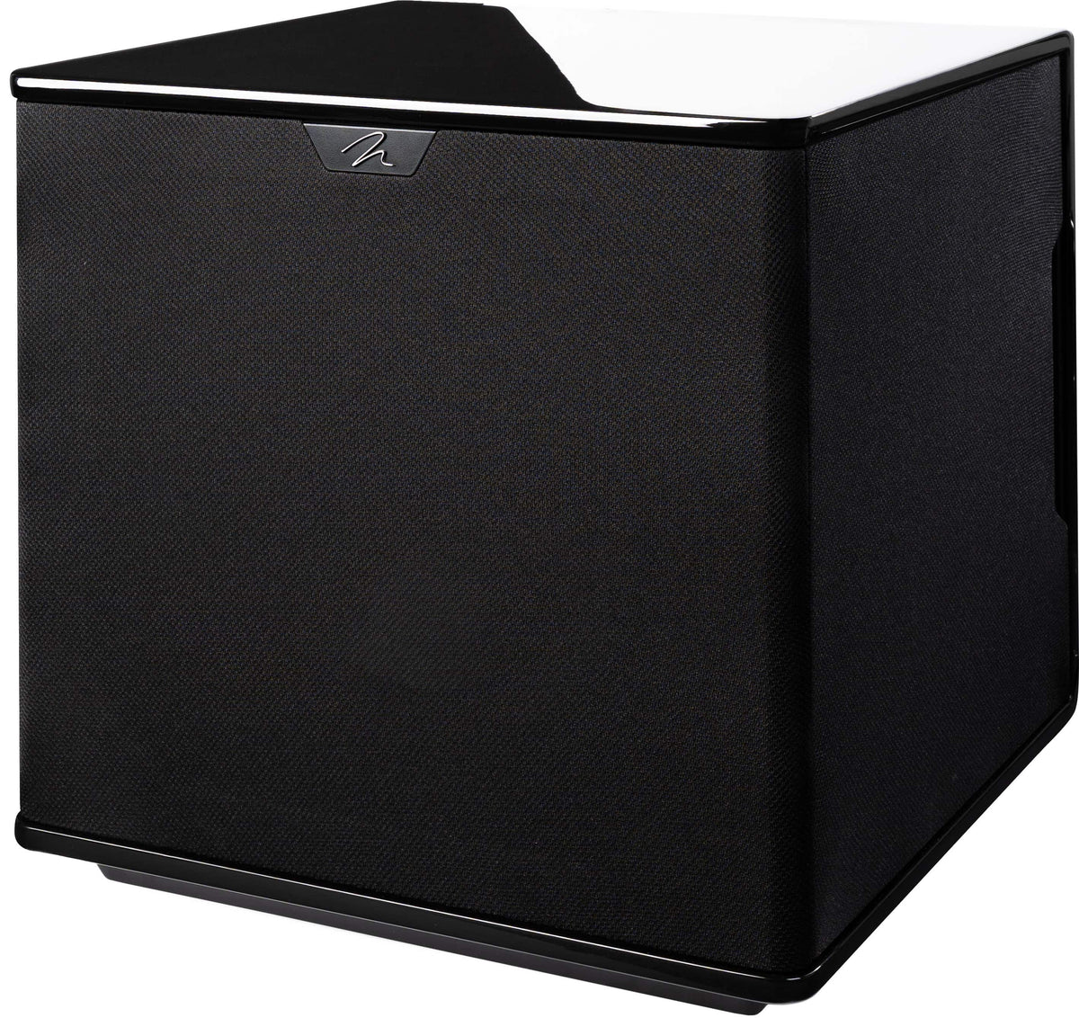 MartinLogan - Grotto 12, 12” Hybrid, Powered Subwoofer with Magnitude MT-2kW Amplifier, Sub Control App, and Wireless Built-In - Gloss Black