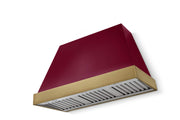 AGA - 48 inches - Externally Vented - Wall Range Hood - Cranberry