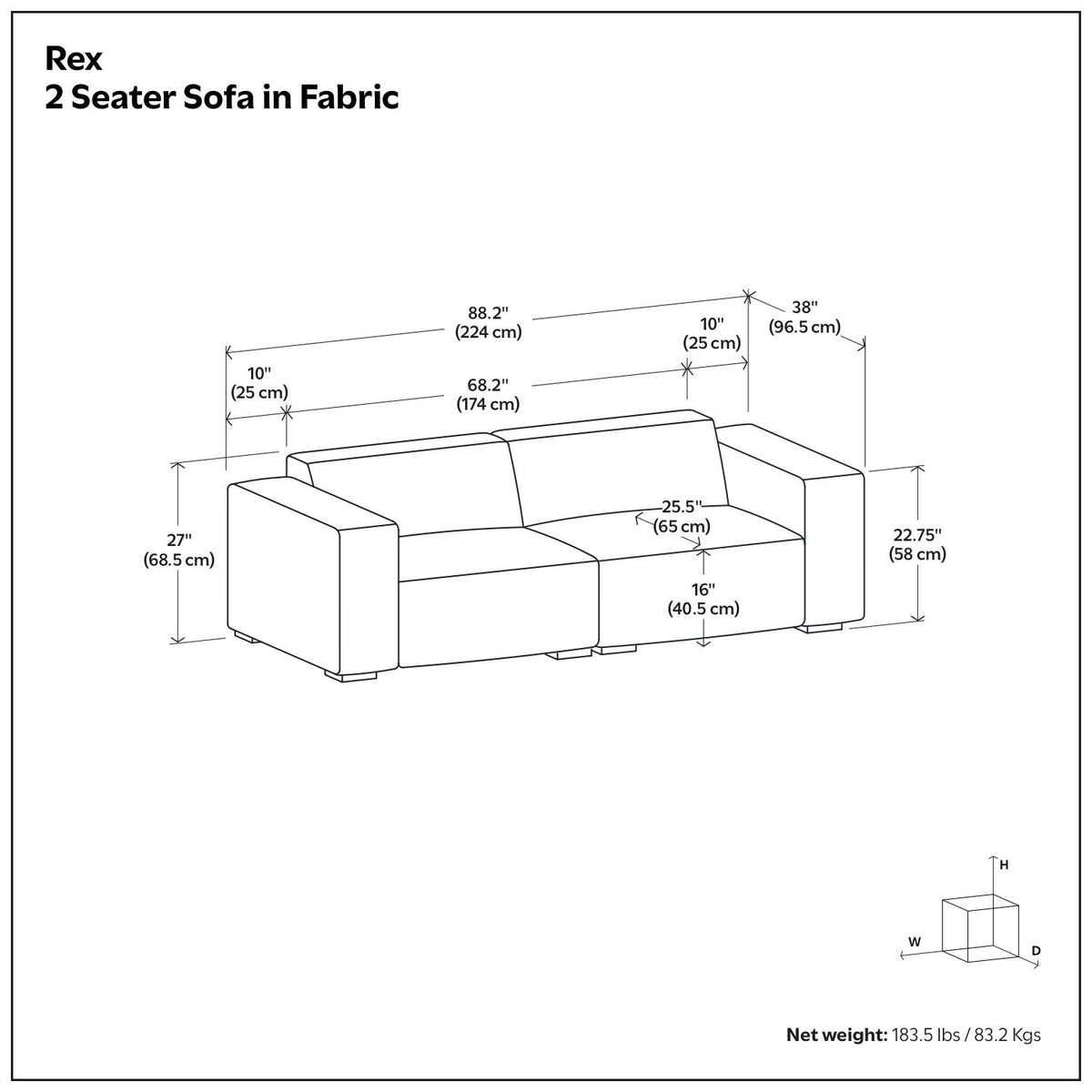 Rex - Handcrafted Sofa