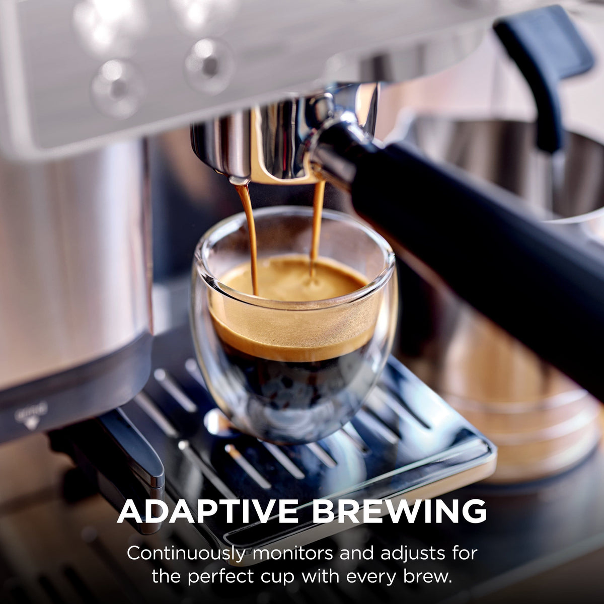 Ninja - Luxe Café Premier Series 3-in-1 Espresso, Coffee, and Cold Brew Machine with Grinder and Scale, and Hands-Free Frother - Stainless Steel